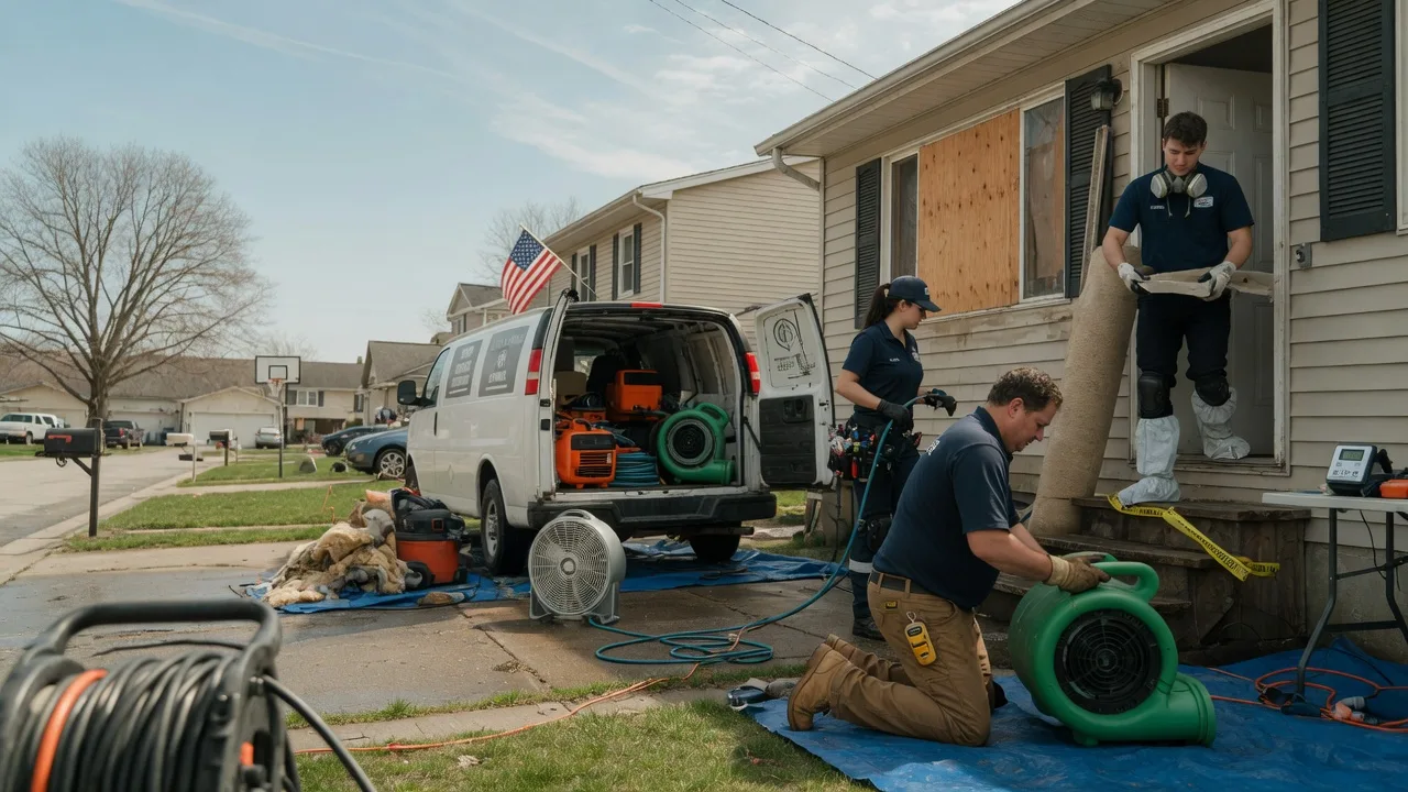 Water Damage Restoration in Good Thunder, MN near me